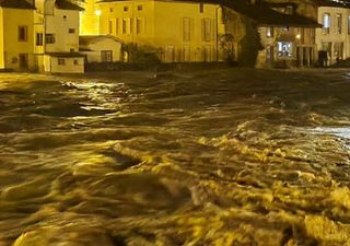 Escuelas y carreteras cerradas por inundaciones en Francia