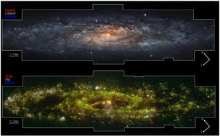 El Escultor: la galaxia más colorista del universo con miles de colores, según los astrónomos