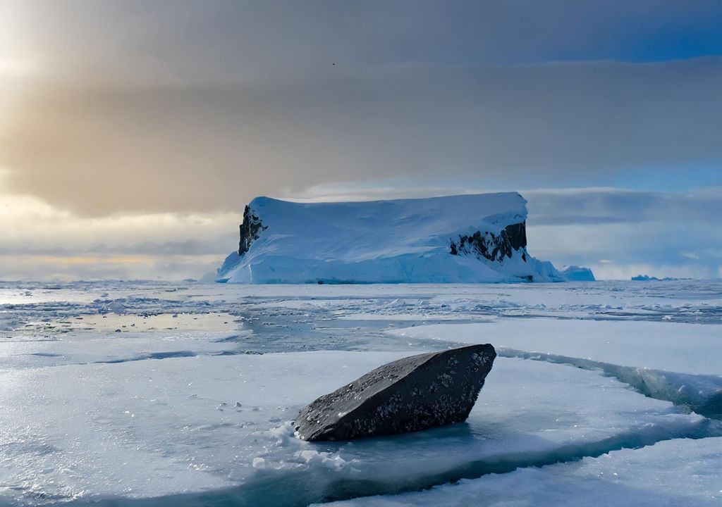 vieram do espaço sideral e agora estão se escondendo: os misteriosos meteoritos da Antártica que desaparecem
