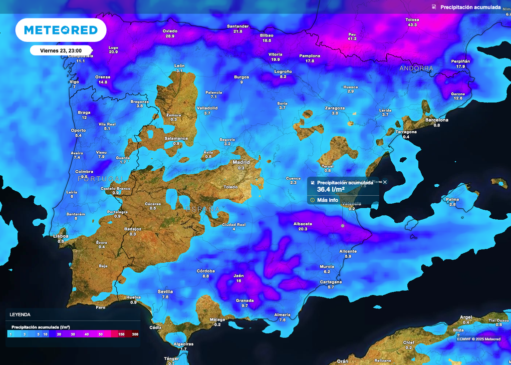 Lluvias en España Lluvias en España