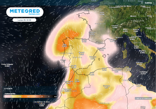 España se expondrá a una cinta transportadora de aire sahariano, nuestros mapas se "ponen serios"