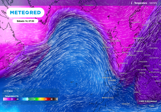 Espa&ntilde;a tendr&aacute; cambios bruscos de tiempo por dos grandes vaguadas en los pr&oacute;ximos 10 d&iacute;as