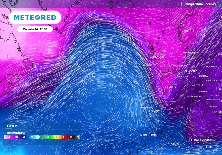 Espa&ntilde;a tendr&aacute; cambios bruscos de tiempo por dos grandes vaguadas en los pr&oacute;ximos 10 d&iacute;as