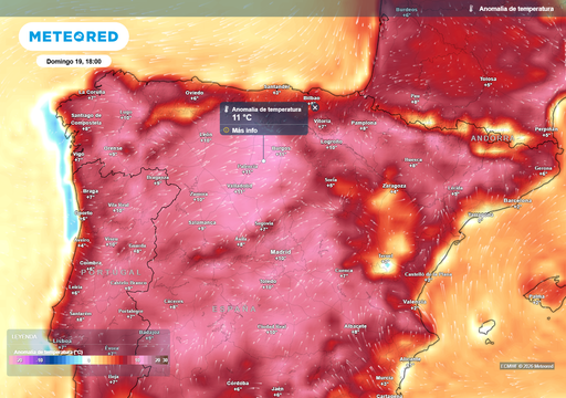 Espa&ntilde;a y Portugal vivir&aacute;n en una burbuja de aire c&aacute;lido mientras el resto de Europa se enfr&iacute;a