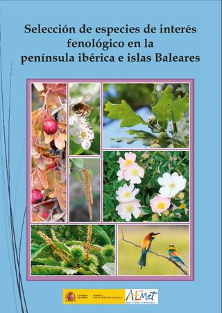 Selección de especies de interés fenológico en la península Ibérica e islas Baleares