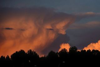 Espectaculares mammatus en el este de la C.A.M.