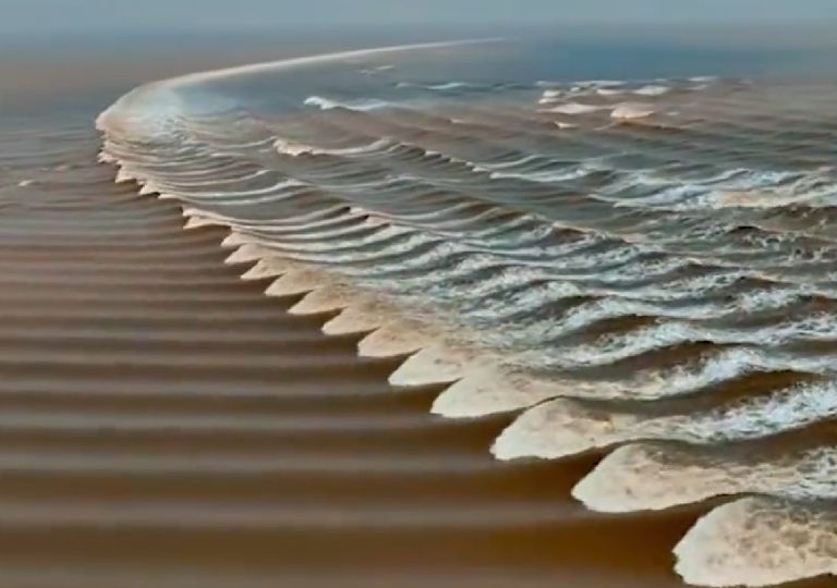 Un spectacle naturel incroyable se manifeste en Chine Un spectacle naturel incroyable se manifeste en Chine