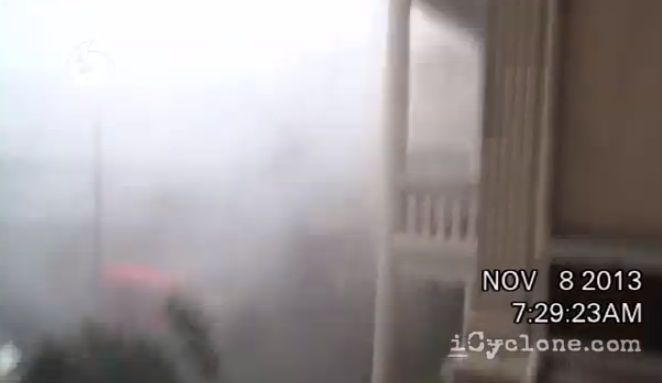 Espeluznante Vídeo Del Súper Tifón Haiyan Desde La Zona 0