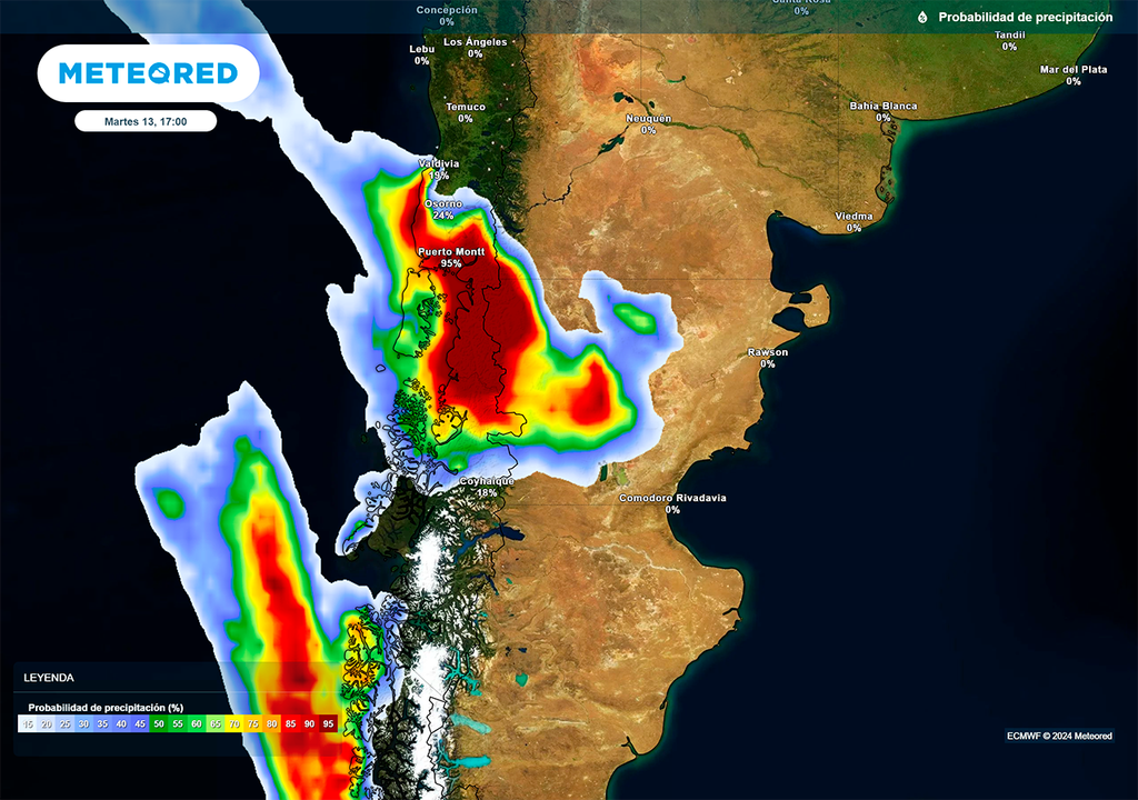 Lluvias, Alerta, Patagonia, Neuquen, Rio Negro