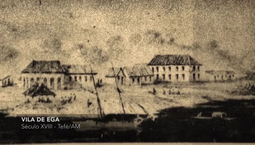 Registro de Tefé (AM) no século XVIII. Origens do futebol podem estar entrelaçadas à história do lugar que, na época, ainda era conhecido como Vila de Ega. Registro de Tefé (AM) no século XVIII. Origens do futebol podem estar entrelaçadas à história do lugar que, na época, ainda era conhecido como Vila de Ega.