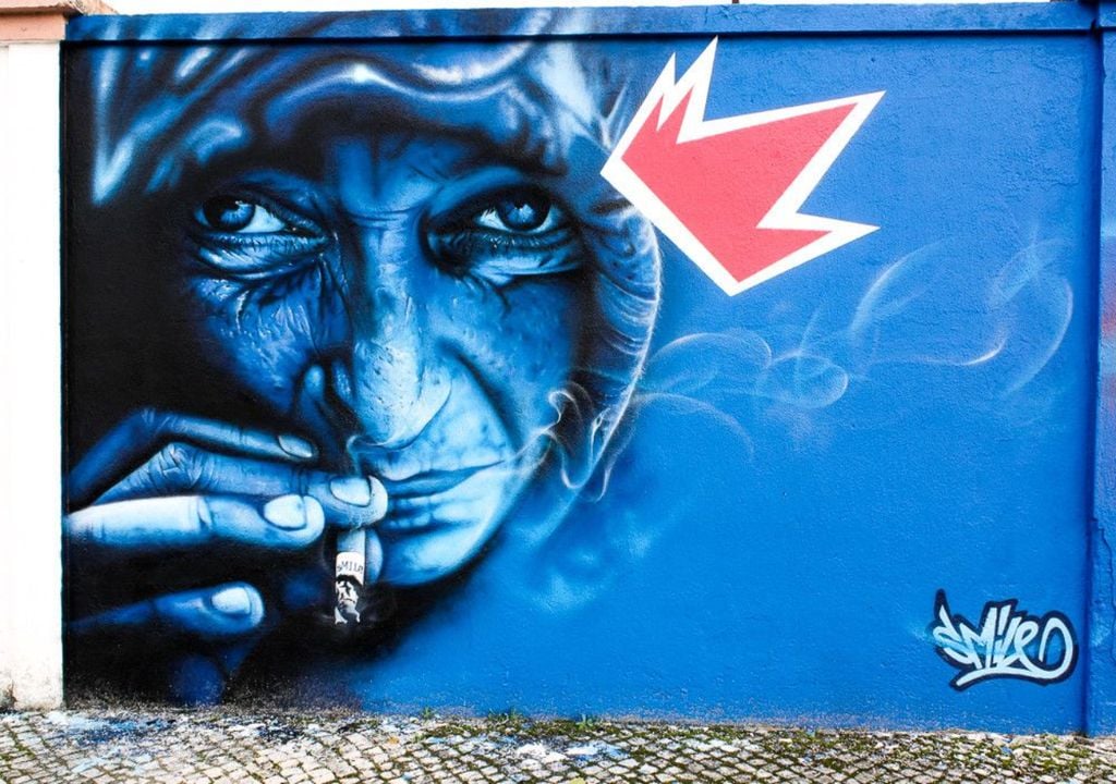 Lisboa é das melhores cidades do mundo para ver street art. Descubra porquê. Foto: Green Trekker