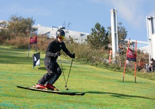 Ski seco: face à falta de neve, vários países estão a avançar para a prática deste desporto em pistas sintéticas