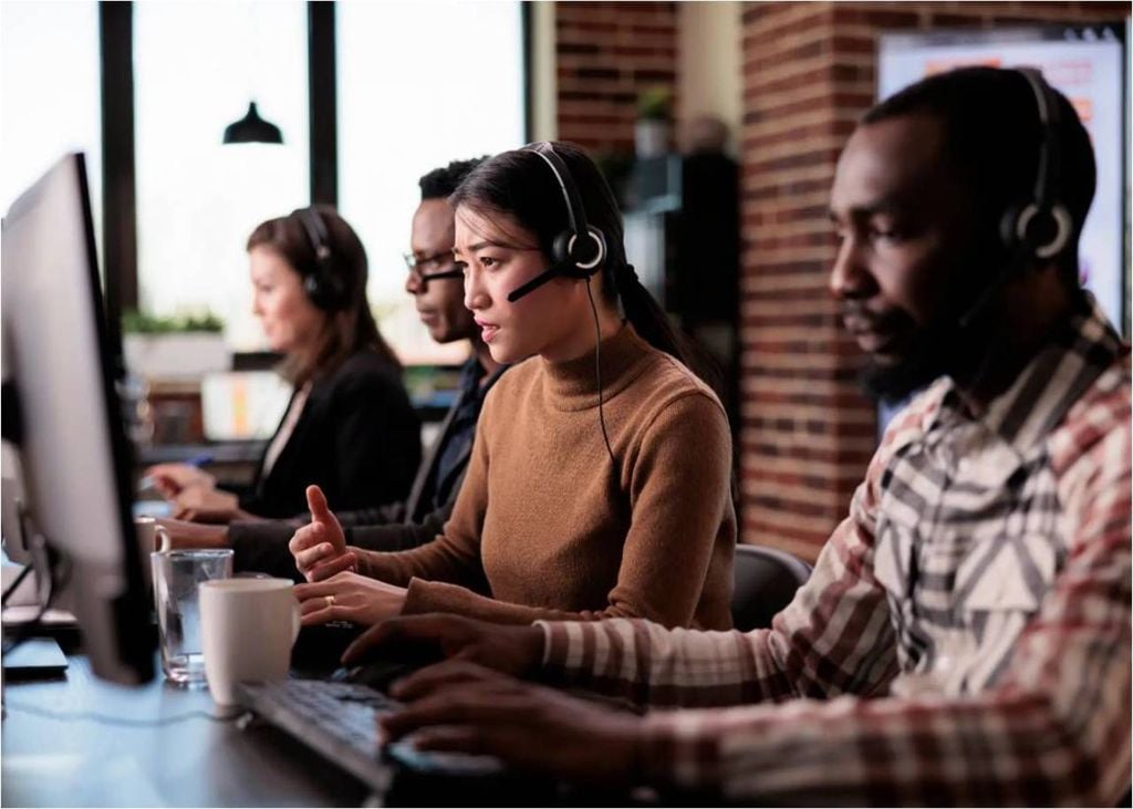 operadores de telemarketing