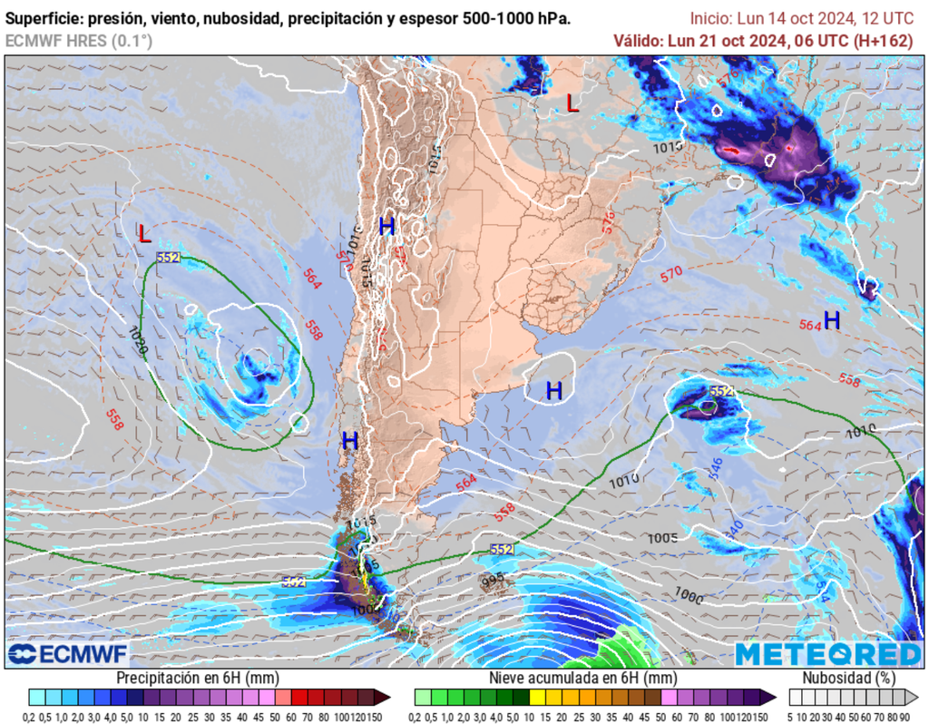 mapa de precipitación. mapa de precipitación.