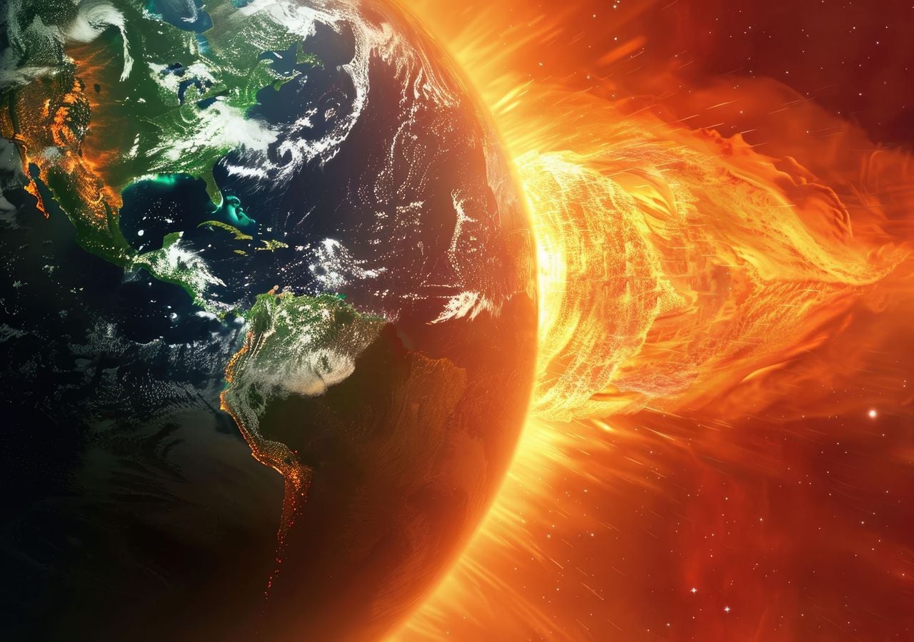 La última tormenta solar sobre el planeta afectó a sistemas de radio de alta frecuencia en zonas del Medio Oriente.