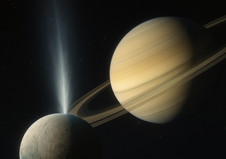 Esta luna de Saturno lanza al espacio rastros de moléculas orgánicas, confirma la NASA