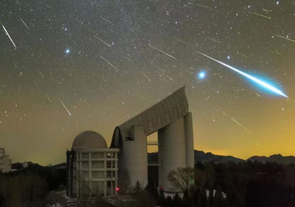 Lluvia de estrellas, cometa Lluvia de estrellas, cometa