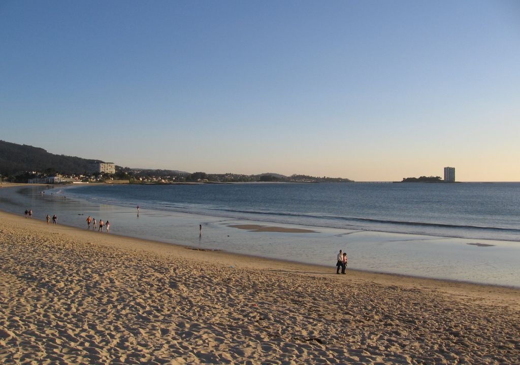 Praia de Samil Praia de Samil