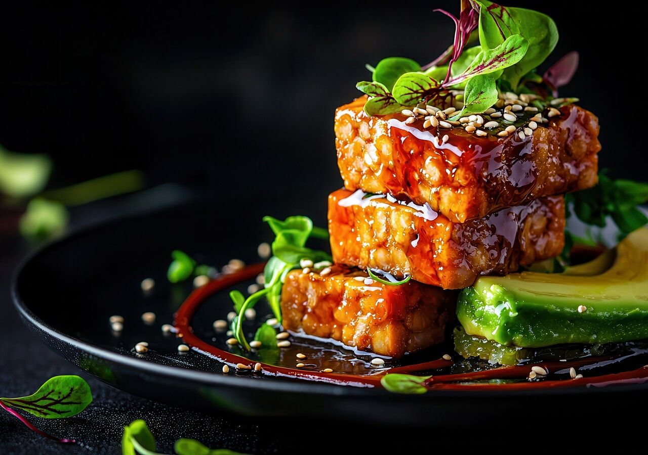 Los fermentados como el tempeh pueden ayudar a mejorar la salud intestinal y prevenir enfermedades crónicas.