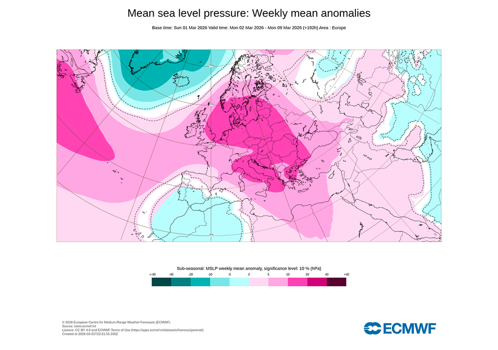 El bloqueo europeo será especialmente persistente esta semana, permitiendo que Regina y otra dana se descuelgues en nuestras inmediaciones.