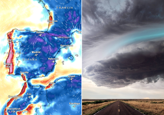 Esta semana un ramal descendente del chorro polar traerá a España temperaturas anómalas y tormentas intensas