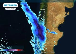 Esta será la región de mayor impacto del nuevo sistema frontal acoplado a río atmosférico categoría 3