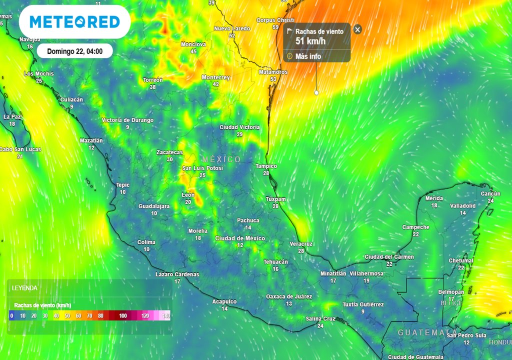 Este fin de semana un nuevo frente frío recorrerá la costa del Golfo de México, a partir del domingo habrá un descenso de temperatura en la capital.