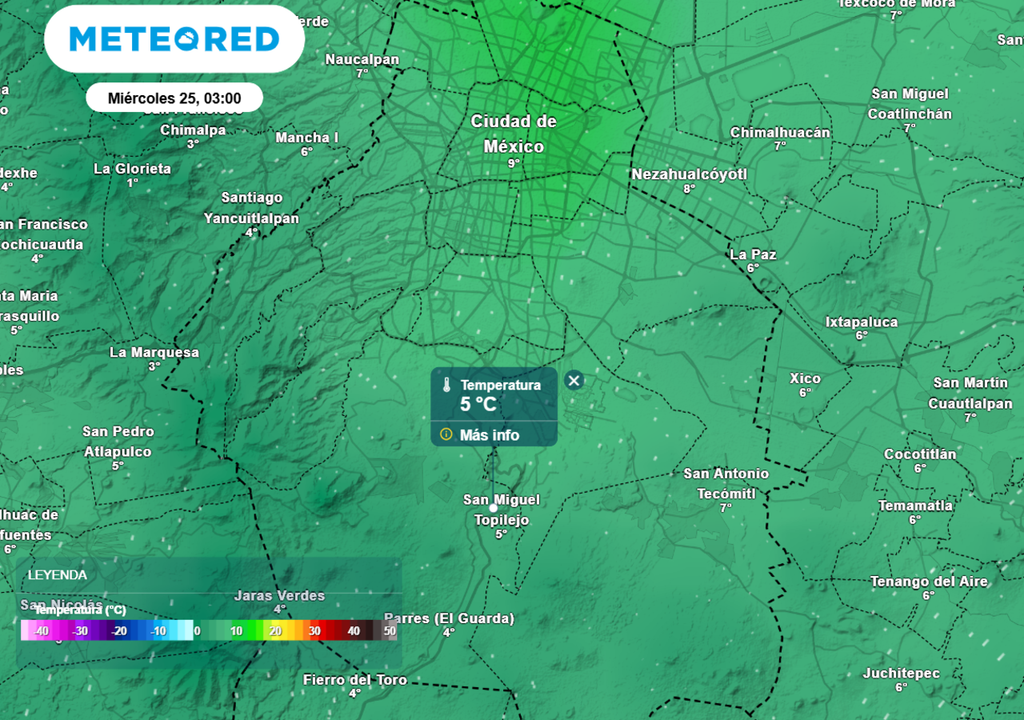 frío No te confíes, todavía necesitarás abrigarte si sales muy temprano de casa. Habrá temperaturas muy bajas en el sur y poniente de la capital.
