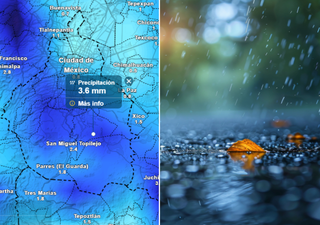 Esta será la tarde más lluviosa de la semana en CDMX: más de 40 mm en pocas horas