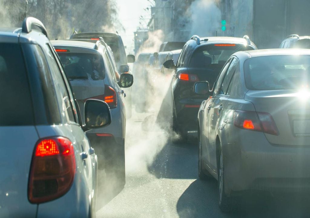 poluição tráfego rodoviário