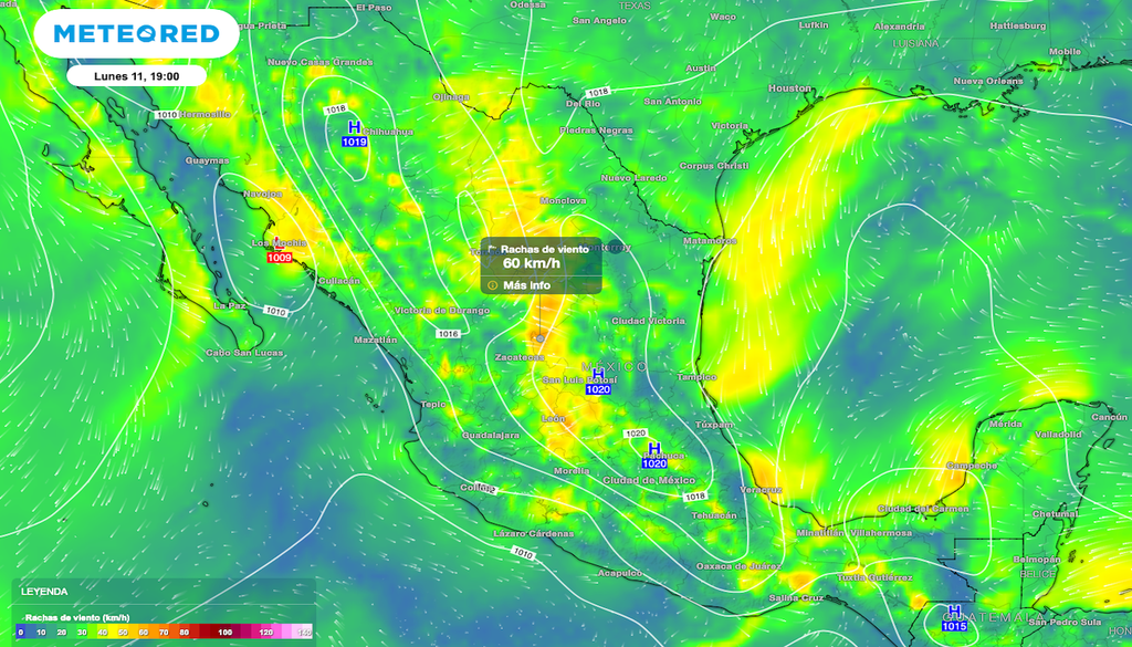 Las rachas de viento de hasta 70 km/h intensificarán la sensación de frío, por lo que es vital que los habitantes de estas zonas refuercen el abrigo antes de la medianoche.
