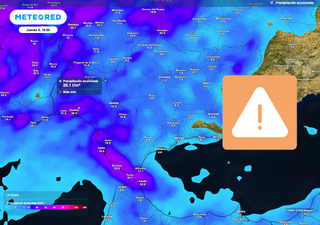 Esta tarde llegarán las lluvias más fuertes a Andalucía: las provincias de Huelva, Sevilla y Cádiz en el foco