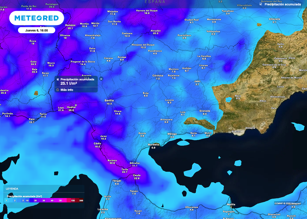 Lluvias en Andalucía Lluvias en Andalucía