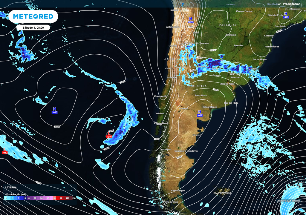 Altas presiones y la presencia de la vaguada costera dejarán tiempo estable sobre el país durante el fin de semana.