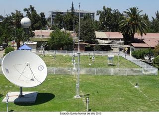 Estación de Observación Centenaria en la Dirección Meteorológica de Chile
