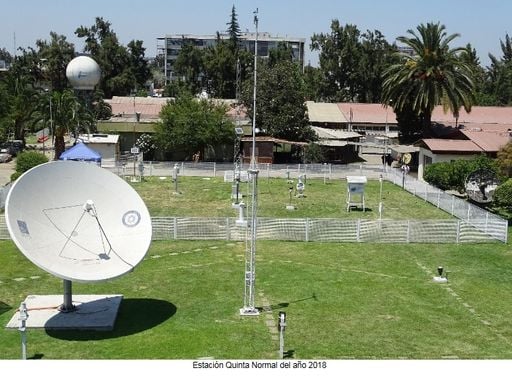 Estacion de Observacion Centenaria en la Direccion Meteorologica de Chile