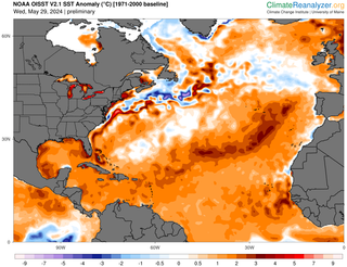 Mañana comienza la estación de huracanes 2024 en el Atlántico y 23 grupos de predicción apuntan a que será muy activa