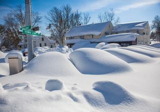 Estados Unidos: nevadas por efecto lago generan acumulados de casi 2 metros de profundidad