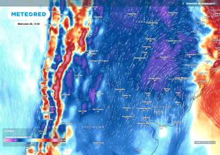 Estas serán las provincias de Argentina más afectadas por tormentas fuertes y frío polar