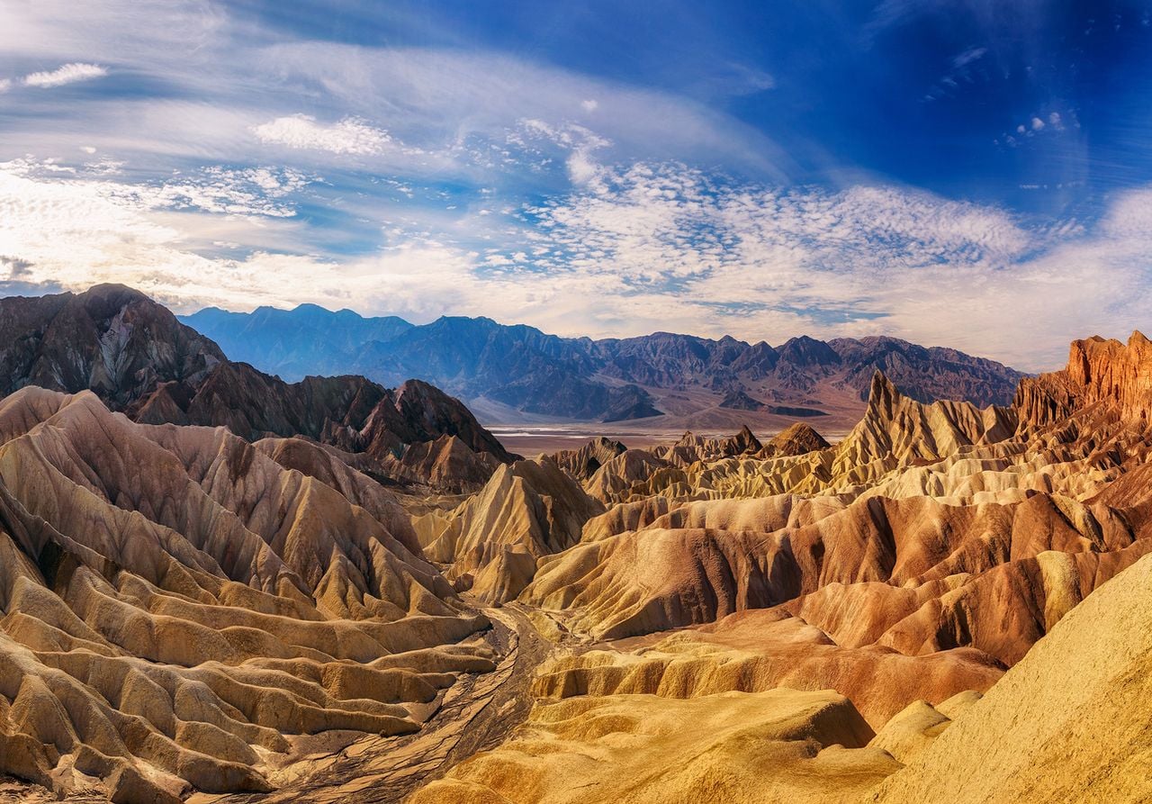 Paisaje del Valle de la Muerte, California.