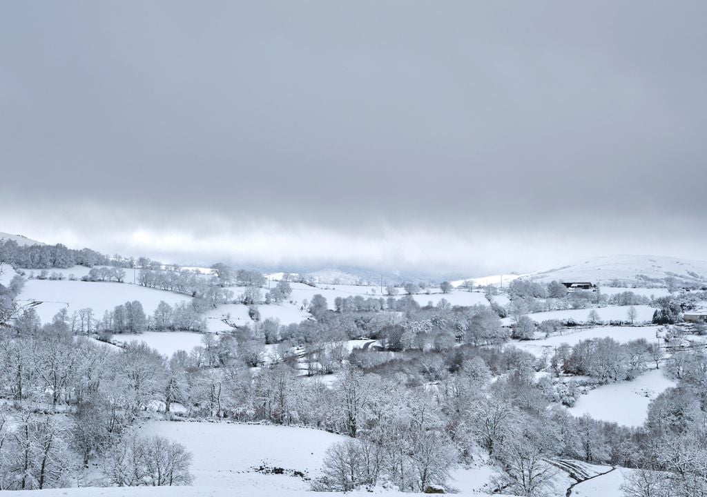 Nieve España fin de semana