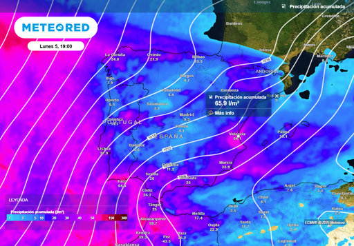 Este domingo Francis traer&aacute; de vuelta las lluvias localmente fuertes y la nieve a las comunidades mediterr&aacute;neas