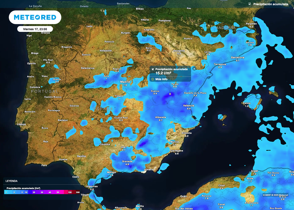Lluvias en España Lluvias en España
