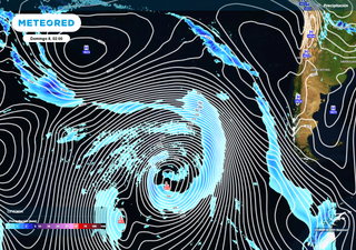 Este domingo sistema frontal amenaza la Patagonia, Magallanes y Aysén los más afectados: 