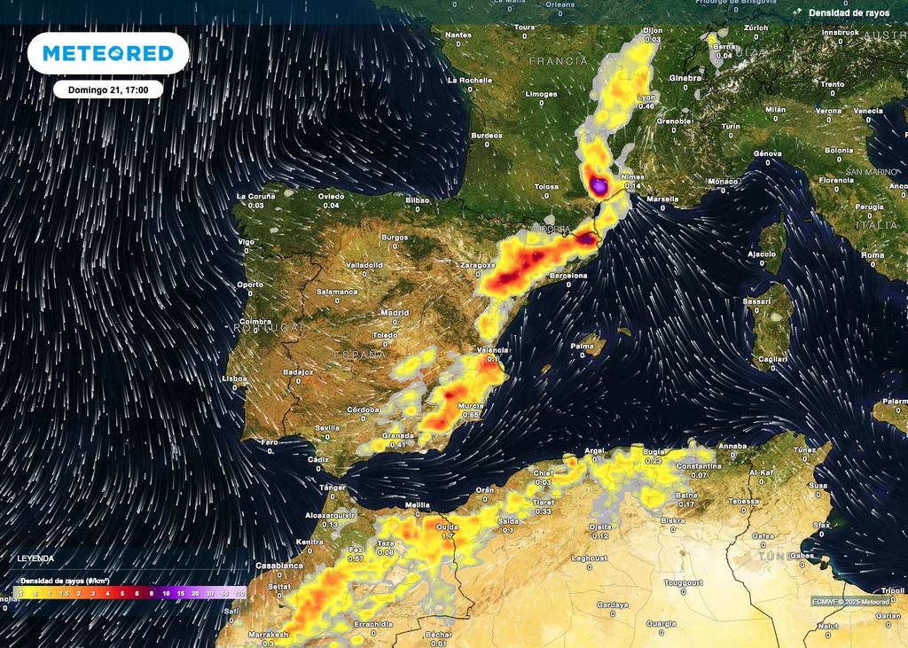 Gran frente de tormentas