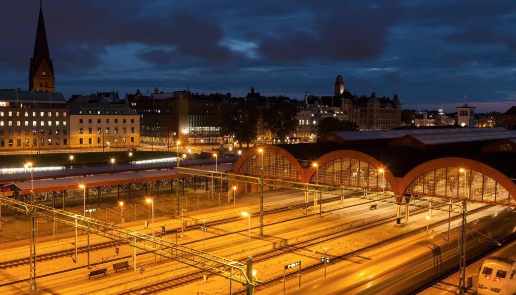 Estación ferroviaria de la ciudad sueca de Malmö.
