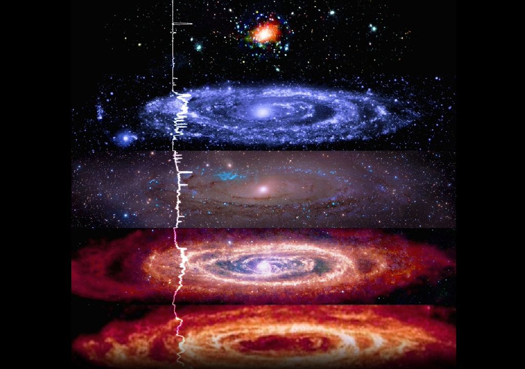Sonidicación de la galaxia Andrómeda NASA Sonidicación de la galaxia Andrómeda NASA