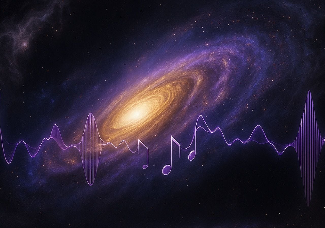 Questo è il suono della galassia di Andromeda: la NASA ha trasformato i nuovi dati astronomici in musica cosmica!