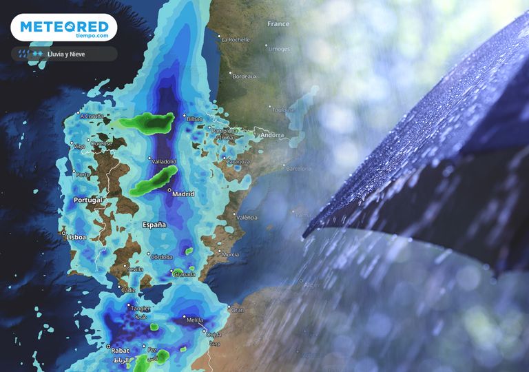 Lluvias fin de semana Lluvias fin de semana