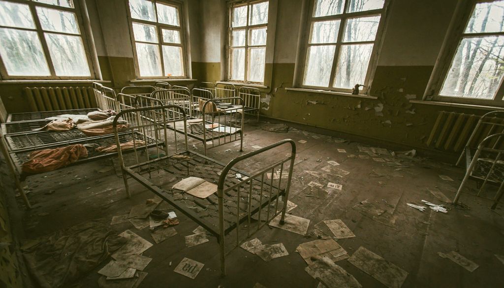 Hospital abandonado Ao contrário do que seria de esperar, está quase tudo intacto. Foto ilustrativa: Unsplash